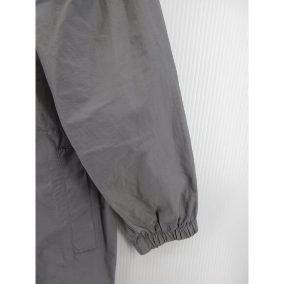 Eileen Fisher Jacket Small Petites Rain Coat Hoodie Organic Cotton - Picture 3 of 12